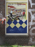901029 Afbeelding van een zij-etalage van de voormalige supermarkt van Gert en Gerda Soepenberg (Weerdsingel O.Z. 52, ...